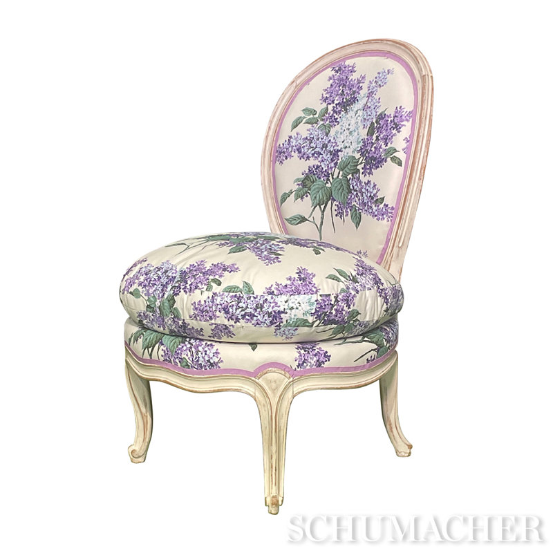 Schumacher x Johnson Hartig Proust'S Lilacs Fabric, Purple