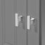 Armoire murale de salle de bain 35 po avec porte miroir