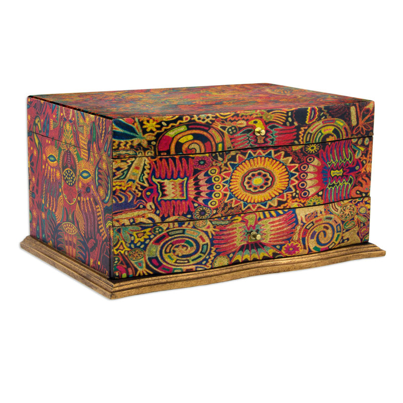 Boîte à bijoux Enchantment Decoupage
