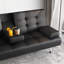 Canapé-lit simple en similicuir Craner-937545720