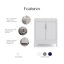 Elizabeth 30'' W Single Vanity-467322803