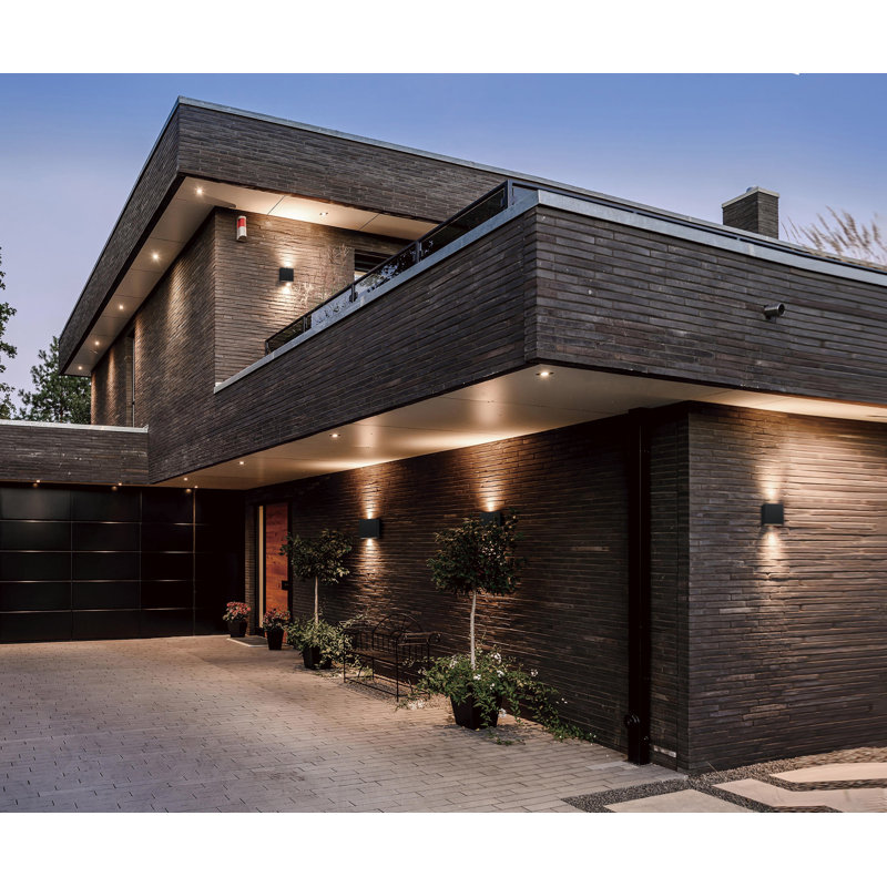 Aluminum LED Wall Light, Black