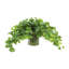 Faux Pothos Plant in Glass Vase-11301878