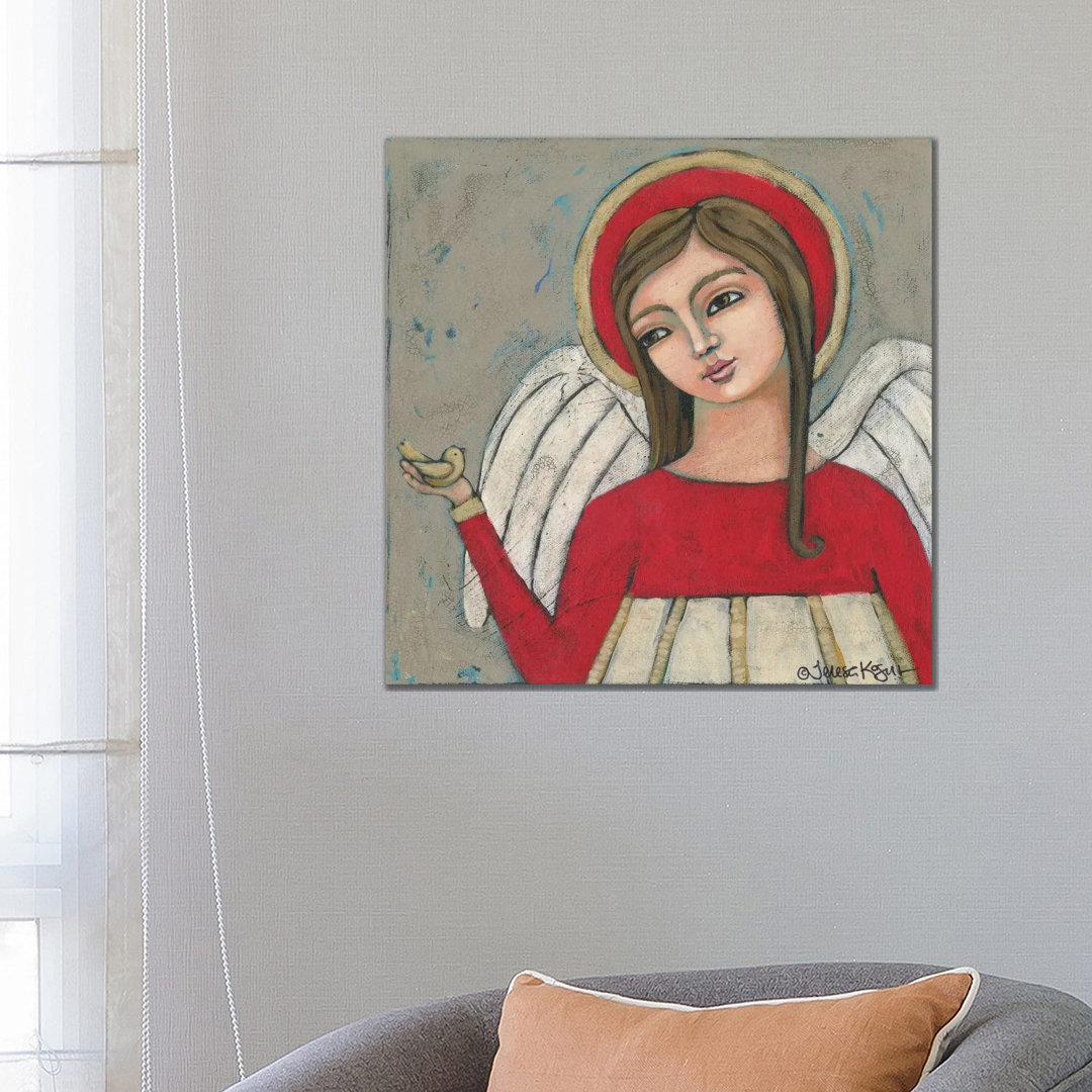 Protector by Teresa Kogut - Wrapped Canvas Gallery-Wrapped Canvas Giclée