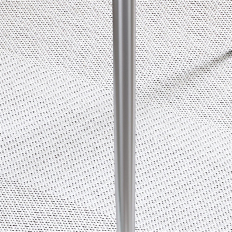 Table de salle à manger Jayceon, H 30 po x L 71 po x l 35,4 po, Argent argent