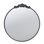 30" X 32" Classic Design Mirror With Round Shape And Baroque Inspired Frame For Bathroom