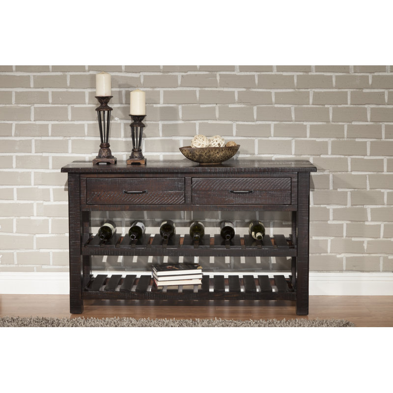 Koffler 50'' Solid Wood Console Table, Espresso