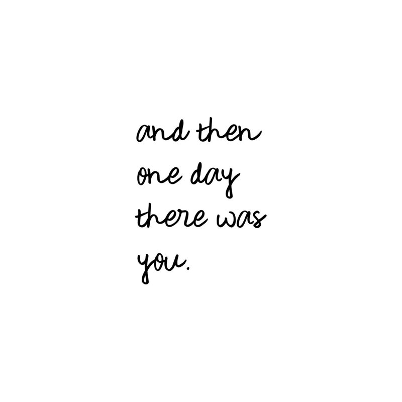 And One Day There Was You by Orara Studio - Wrapped Canvas Gallery-Wrapped Canvas Giclée