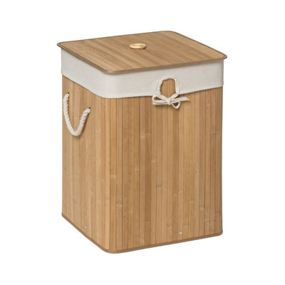Kankyo Bamboo Laundry Hamper with Handles