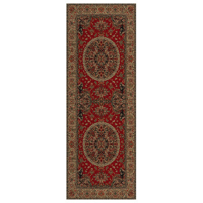 Tapis oriental en chenille de coton imprimé Anatolium
