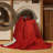 Machine Washable Solid Red Area Rug-1475286321