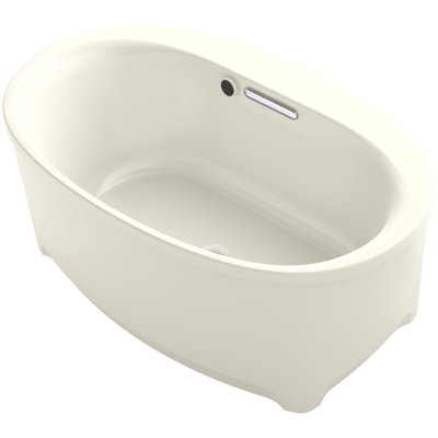 Underscore 60" x 36" Freestanding Soaking Bathtub