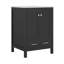 Meuble-lavabo 48 po avec tiroir divisé et tablette de porte double couche-118318264