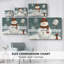 Christmas Holiday Arts - Toile tendue avec châssis-1248878358