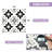 12 In. X 12 In. Vinyl Peel And Stick Backsplash Stickers, Wall Tile For Kitchen, Black (10 Sq. Ft.)