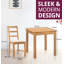 4 - Person Solid Oak Dining Set-91487055