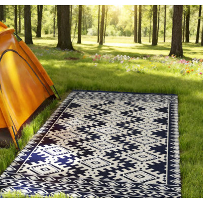 Outdoor Rug For Patio For Decor,Reversible Rug,Portable Outside Camping Area Carpet Ma