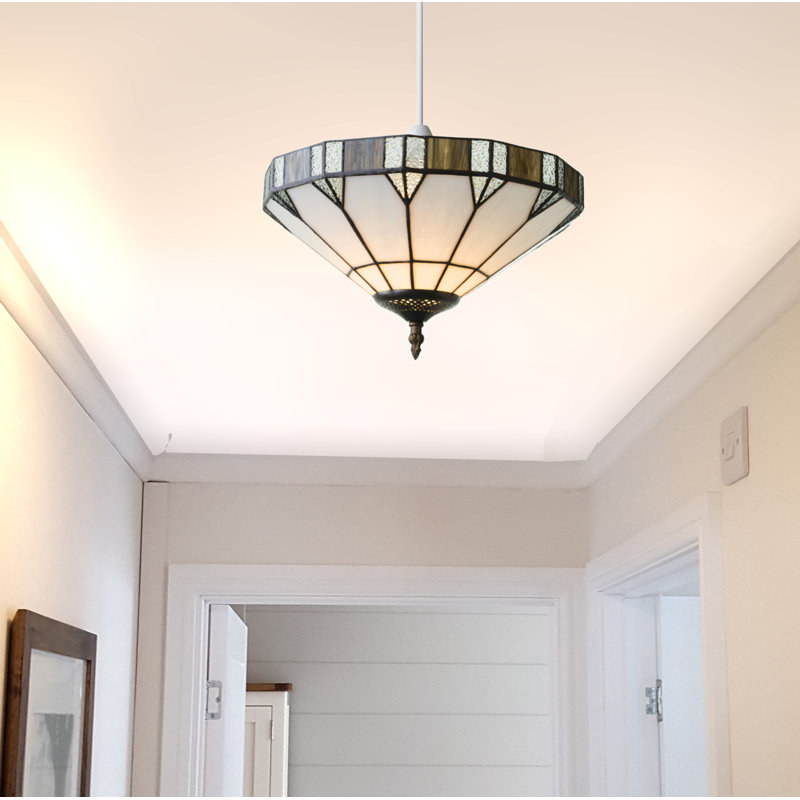 34cm Glass Bowl Pendant Shade