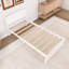 Lit plateforme en bois avec tête de lit-60080004