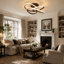 LED Semi Flush Mount-1877203071