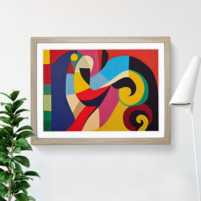 Intriguing Modern Abstract - Framed Print