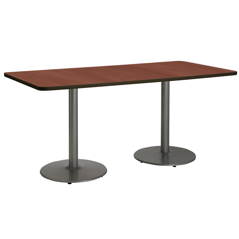 Table de salle de repos 72 "L, H 29 po x l 30 po x L 72 po, Acajou
