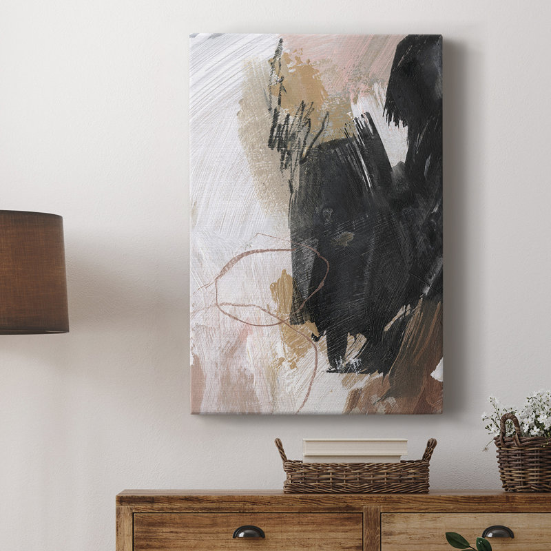 Neutres non blanchis III - Cavas de galerie sur mesure, H 60 po x l 40 po
