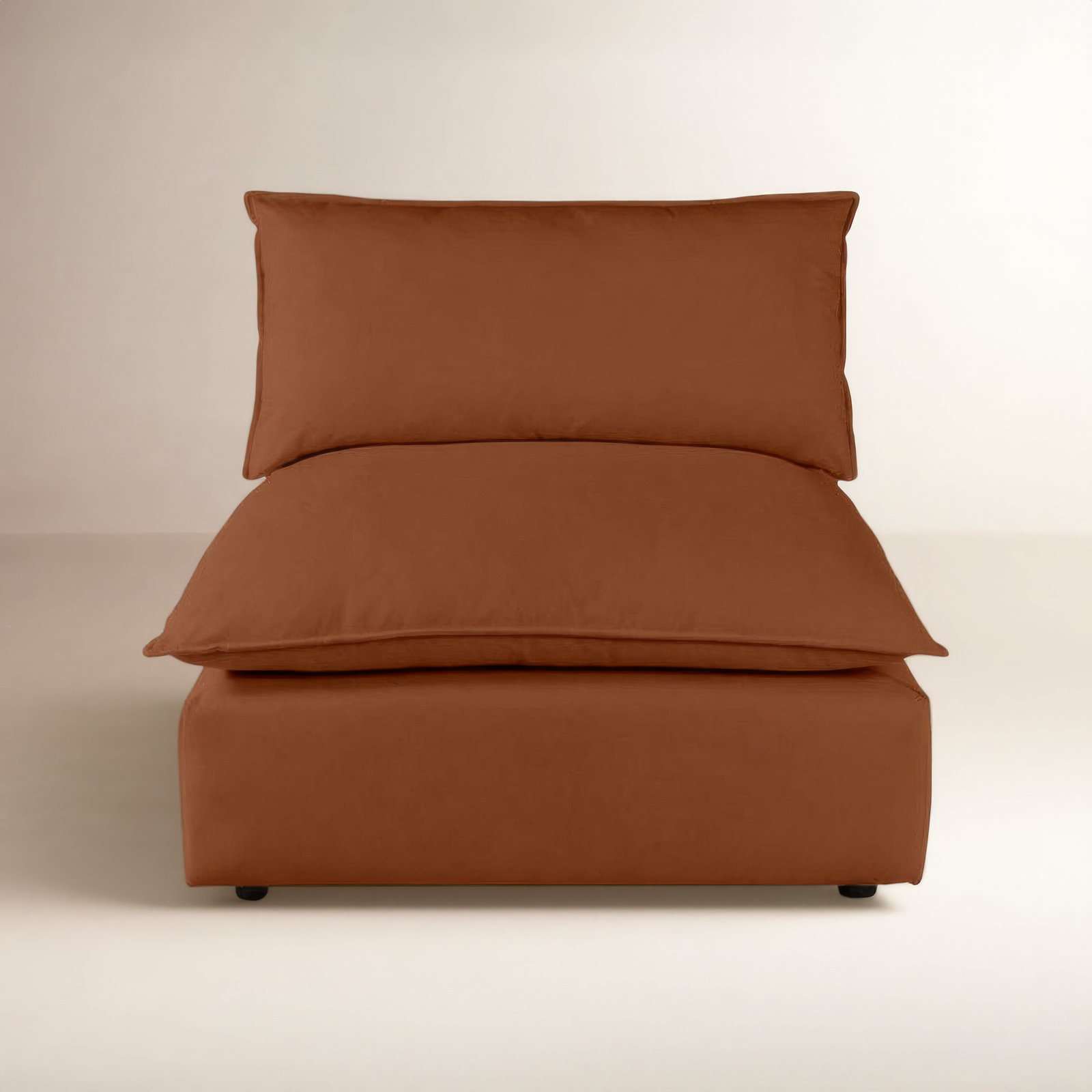 Ellaria Accent Chair, Cognac Velvet