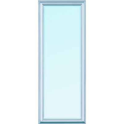 Wood Flat Wall Mirror
