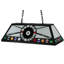 Luminaire suspendu allongé 39 boules 39 po