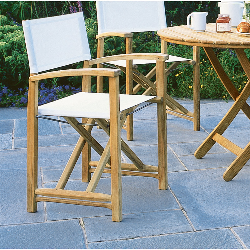Capri Folding Director Chair, Blue