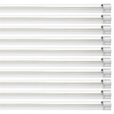 10 Pack LED Shop Light, 80W Linkable Shop Light Fixture, Ceiling Lights 59 in Power