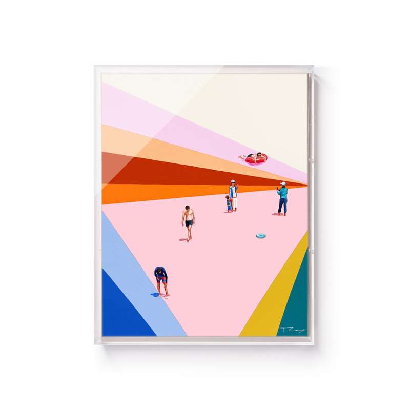 Crossing Paths by Taylor Cox, Shadow Box, 16" H x 20" W