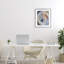«Curved Pastel Geometrics», reproduction encadrée sous verre, conception de Ramona Murdock-1288828301-1288828297