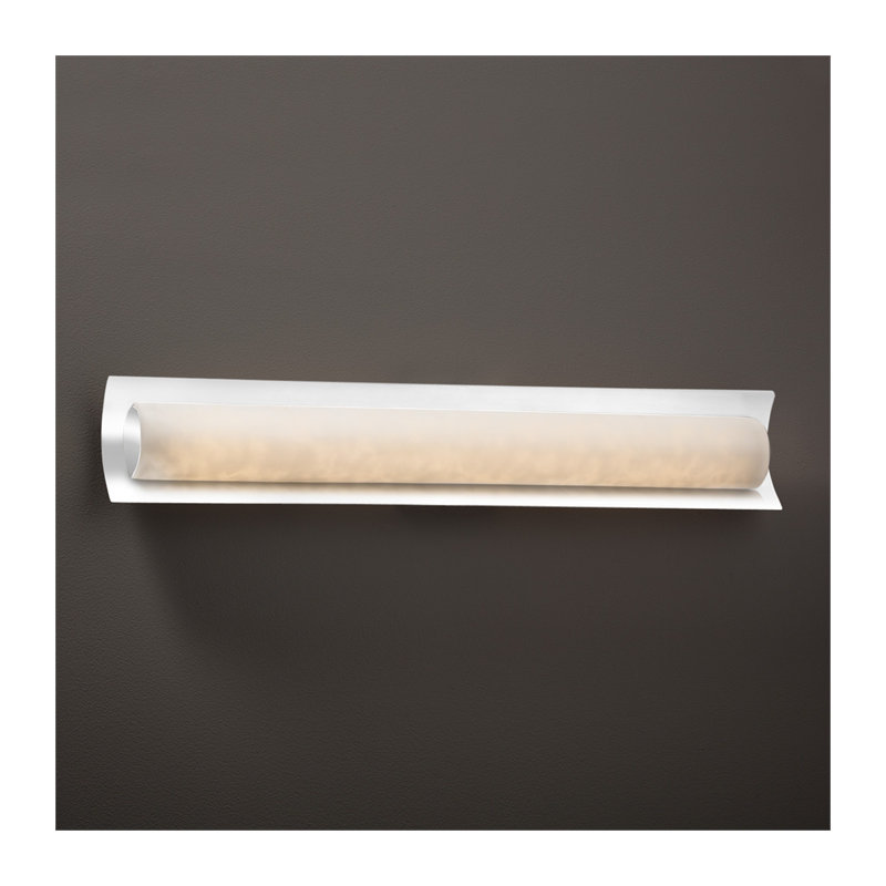 Brey Dimmable Bath Bar, Polished Chrome