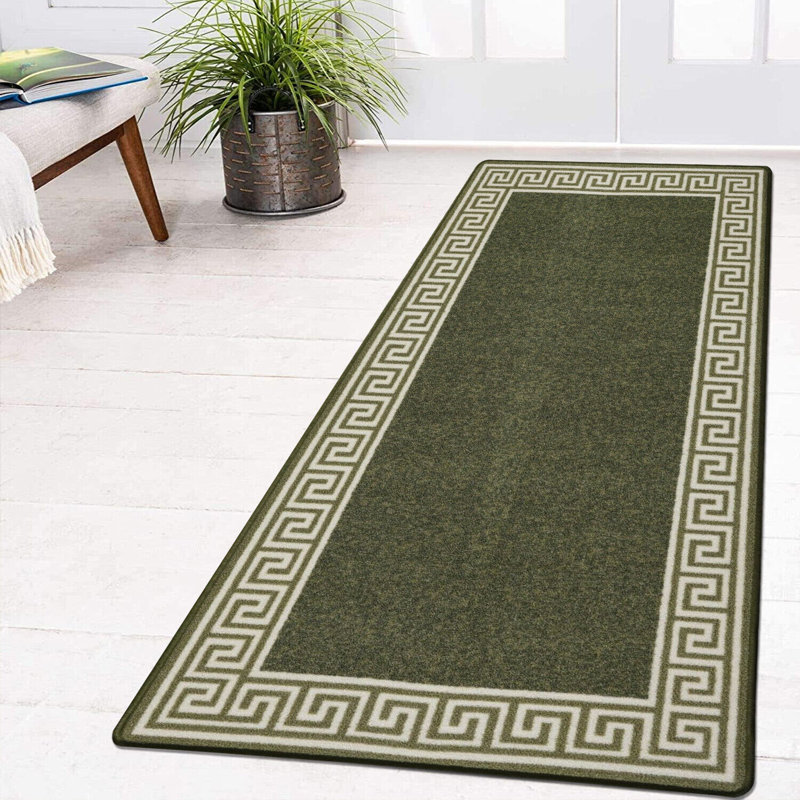 Runner Det Geometric 66cm X 220cm Area Rug, Runner 66cm x 220cm 