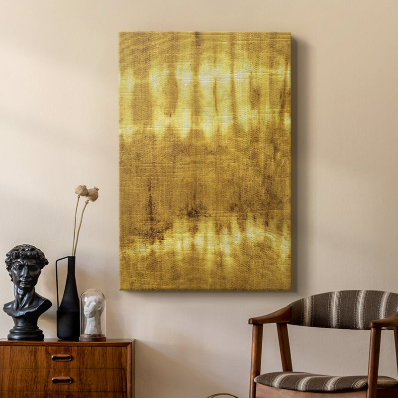 Turmeric Sunrise IV - galerie sur mesure Cavas, H 36 po x l 24 po