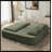 Boneless 80" King-Size Sleeper Sofa Bed Compression Convertible Couch Bed with Blanket-1956771035