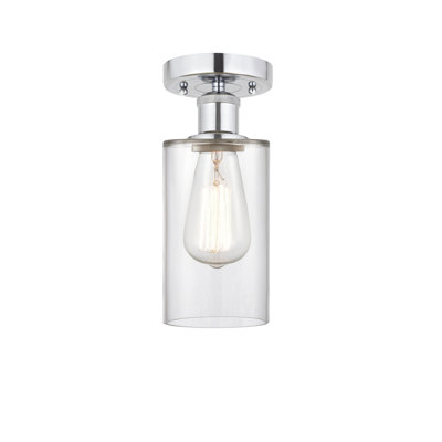 Plafonnier semi-encastré 1 lumière 3,88 po Caldello