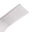 Alvin Outdoor Stainless Steel Shower Panel with Bamboo Tray