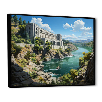 «Mansfield Dam Landscape I», reproduction sur toile