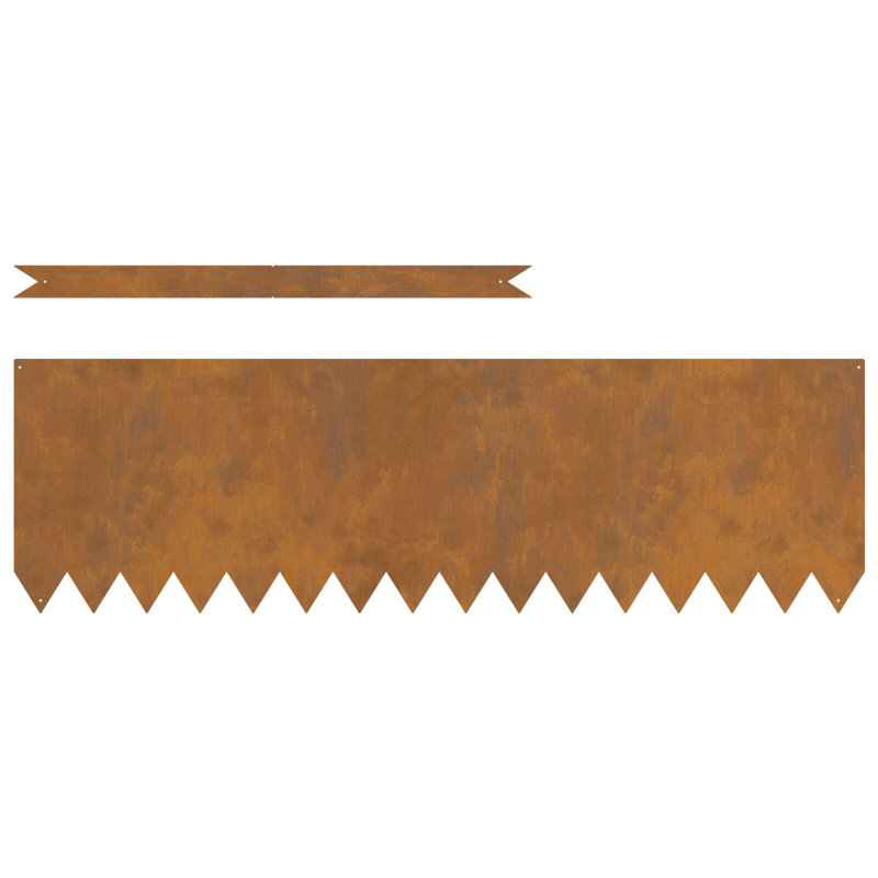 Copper Steel Lawn Edging