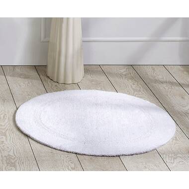 August Grove® Lisk 100% Cotton Reversible Bath Rug & Reviews