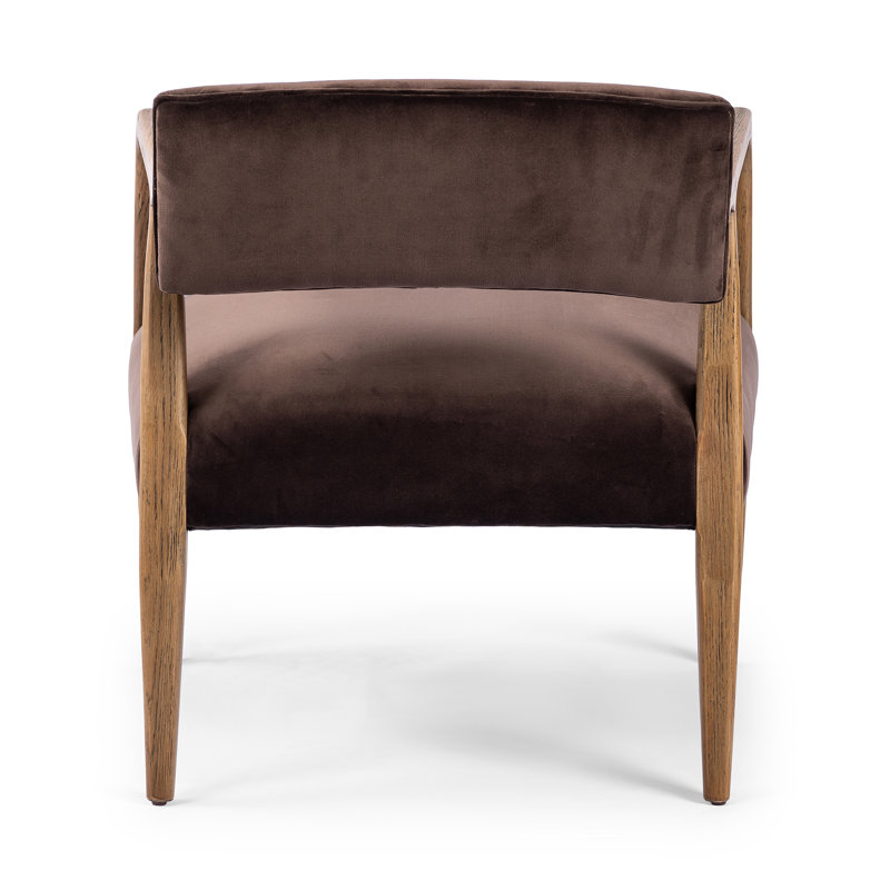 Tyler 22" Armchair, Surrey Cocoa Performance Velvet