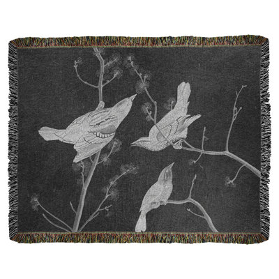 Jeté en coton John James Audubon