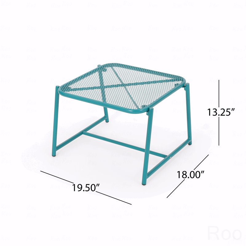Table d'appoint H 13 po, Sarcelle