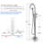 Freestanding Tub Filler with Diverter-65349418