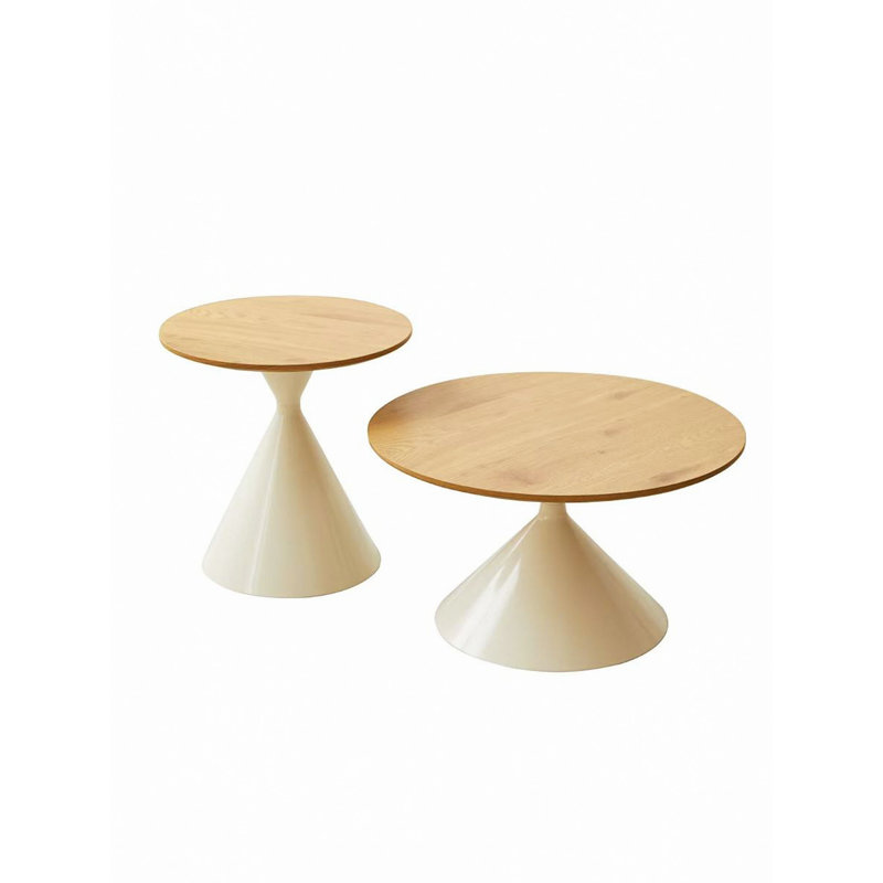 Round Coffee Table+Wood