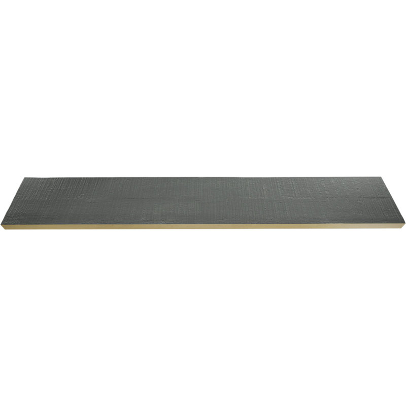 Slate Finish Rough Cedar Faux Wood Beam Plank, 6" x 96"
