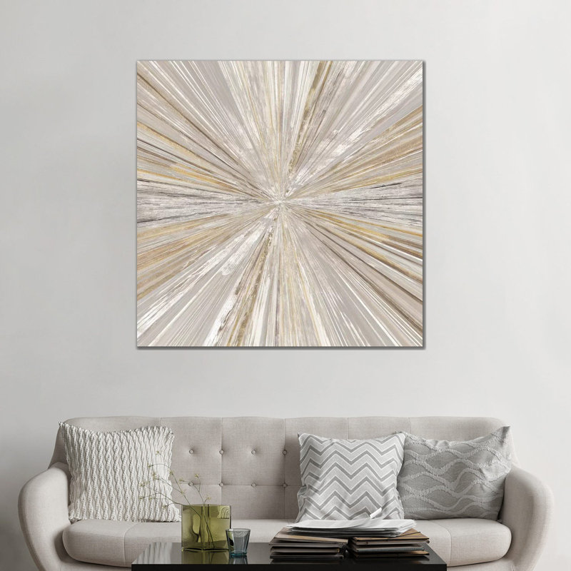Shimmering Light II par Tom Reeves - impression d'art graphique, Toile tendue, H 48 po x l 48 po, Sans cadre